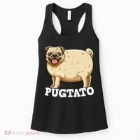 Pugtato Pug Potato Pug Lovers Women's Tank Top thumb 0
