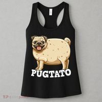 Pugtato Pug Potato Pug Lovers Women's Tank Top thumb 3