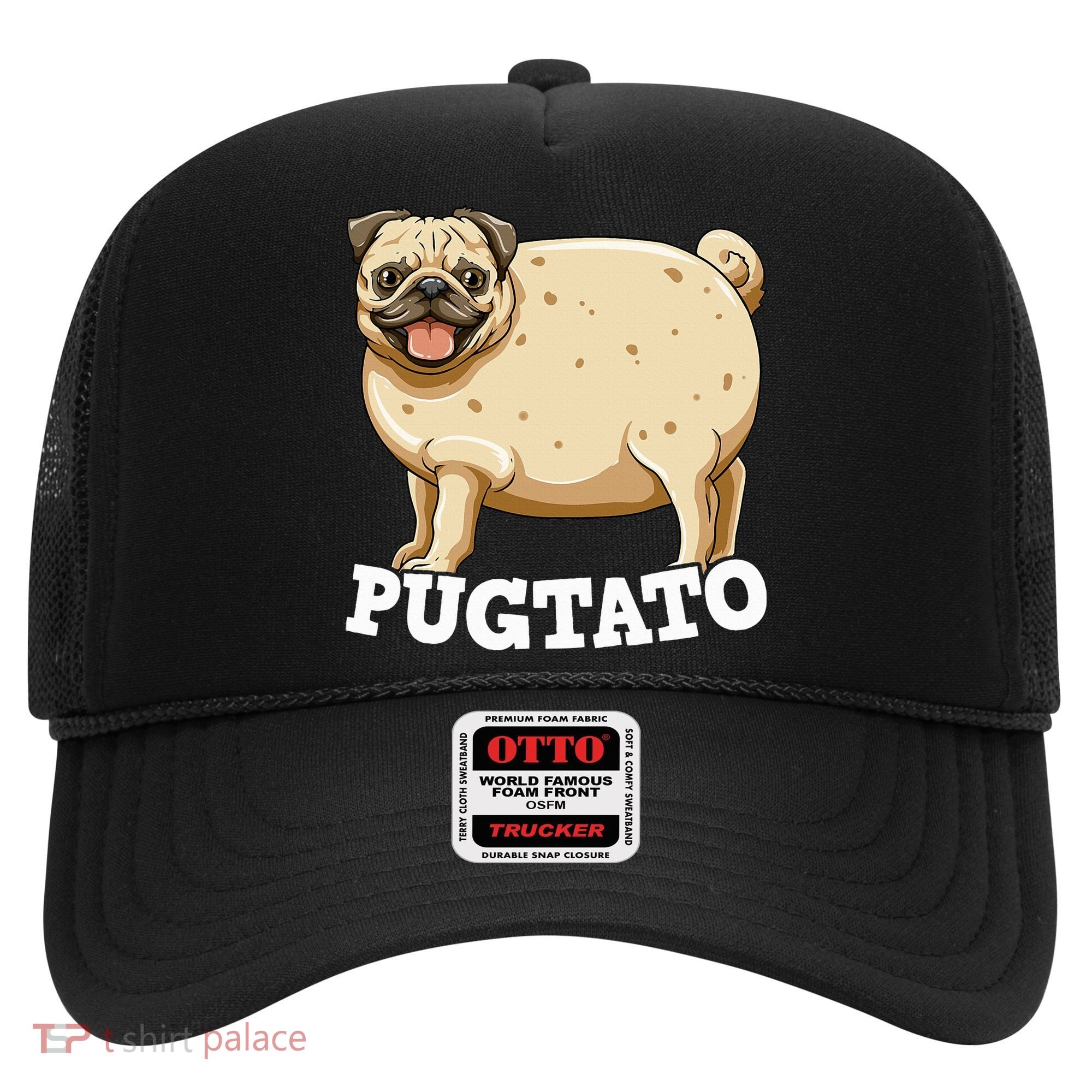Pugtato Pug Potato Pug Lovers Hat