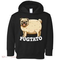Pugtato Pug Potato Pug Lovers Toddler Hoodie thumb 0