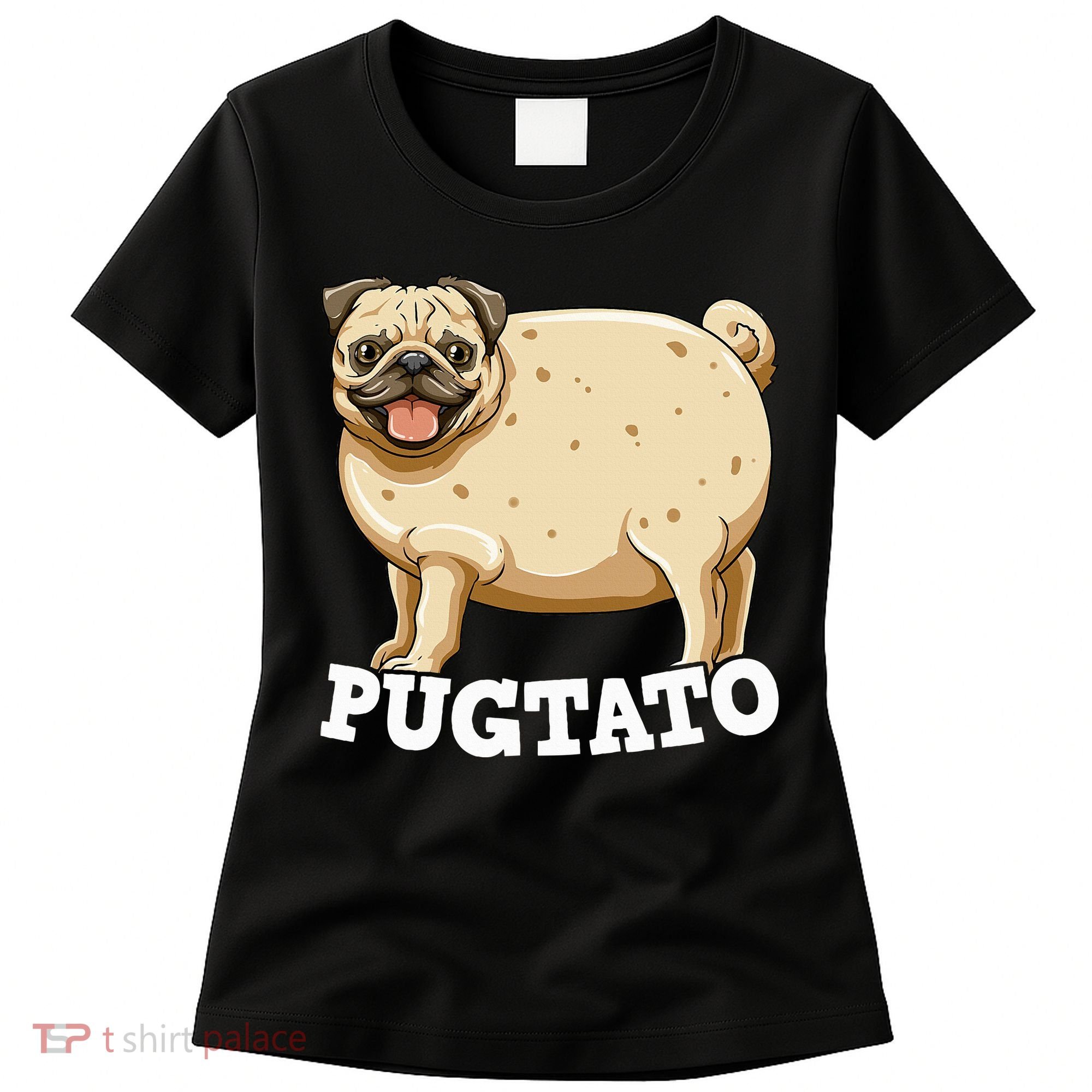 Pugtato Pug Potato Pug Lovers Women's T-Shirt