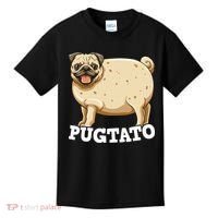 Pugtato Pug Potato Pug Lovers Kids T-Shirt thumb 0