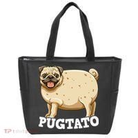Pugtato Pug Potato Pug Lovers Tote Bag thumb 0