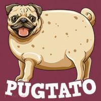 Pugtato Pug Potato Pug Lovers 16oz Travel Tumbler thumb 2