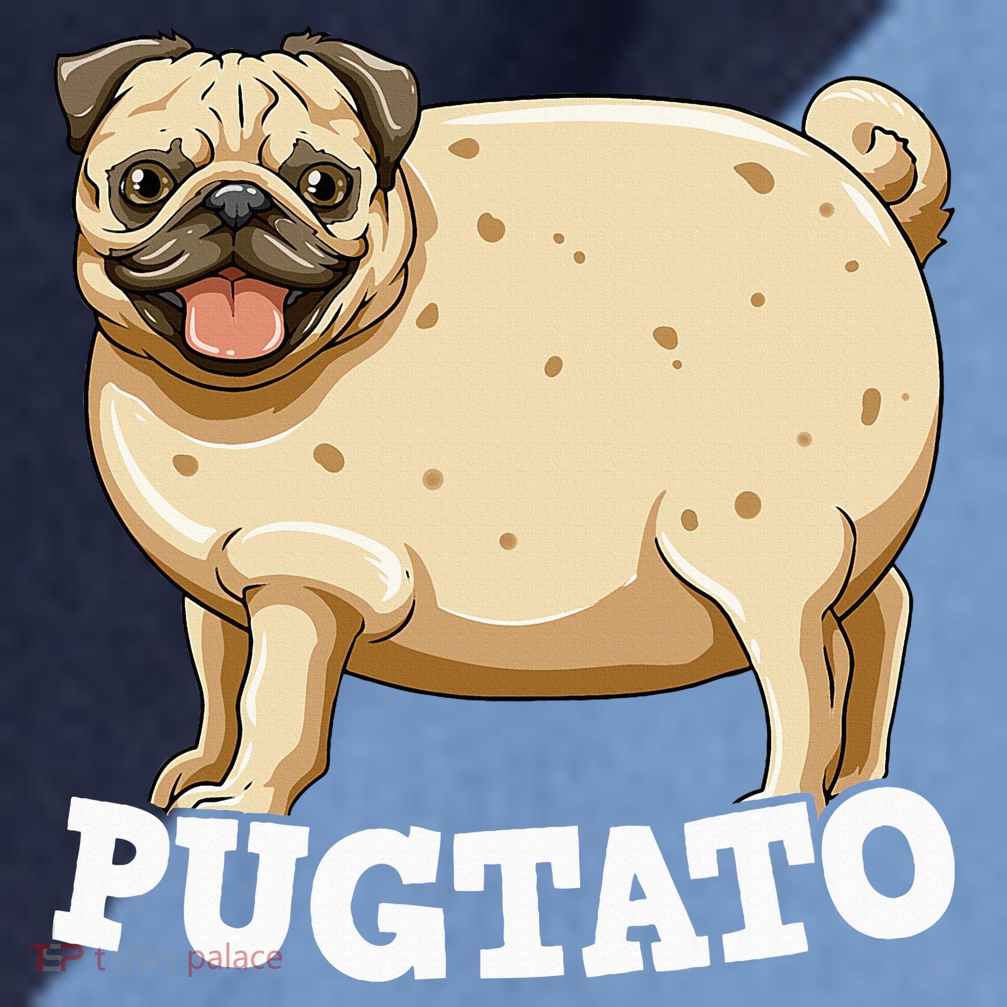 Pugtato Pug Potato Pug Lovers Raglan Baseball Sleeve Shirt
