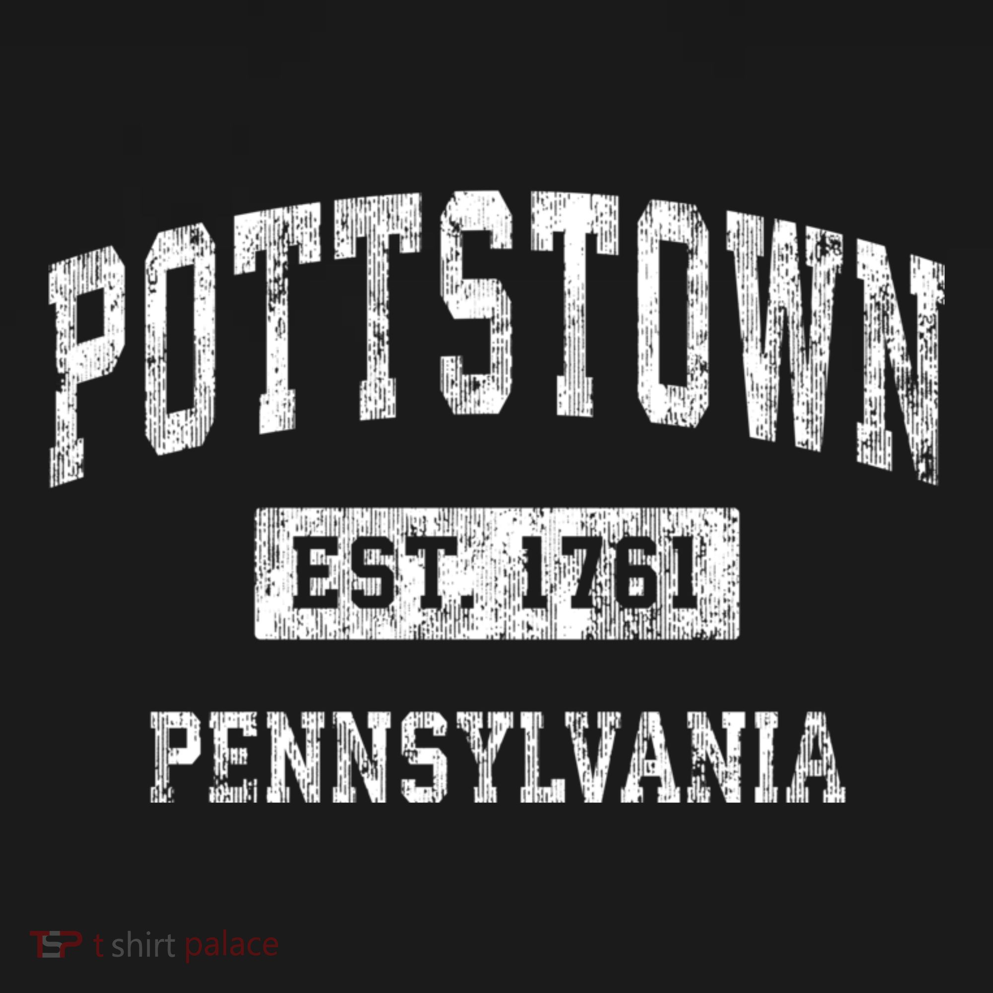 Pottstown Pennsylvania Pa Vintage Sports T-Shirt
