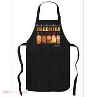 Pacifiers Pumpkins & Preemies Neonatal Nicu Nurse Halloween Apron thumb 0