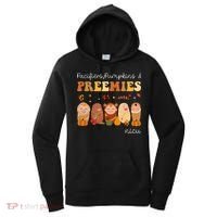 Pacifiers Pumpkins & Preemies Neonatal Nicu Nurse Halloween Women's Hoodie thumb 0
