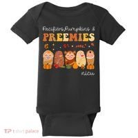 Pacifiers Pumpkins & Preemies Neonatal Nicu Nurse Halloween Baby Bodysuit thumb 0