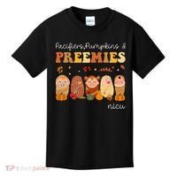 Pacifiers Pumpkins & Preemies Neonatal Nicu Nurse Halloween Kids T-Shirt thumb 0