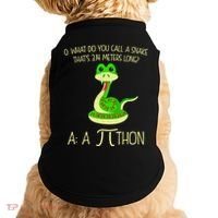Python Pithon Pi Symbol Funny Math Teacher Doggie Tank thumb 0