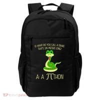 Python Pithon Pi Symbol Funny Math Teacher Backpack thumb 0