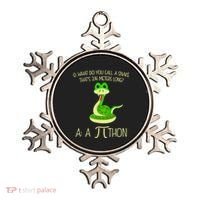 Python Pithon Pi Symbol Funny Math Teacher Ornament thumb 0