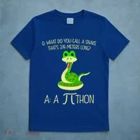 Python Pithon Pi Symbol Funny Math Teacher T-Shirt thumb 5