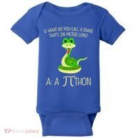 Python Pithon Pi Symbol Funny Math Teacher Baby Bodysuit thumb 0