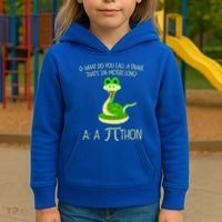 Python Pithon Pi Symbol Funny Math Teacher Kids Hoodie thumb 3