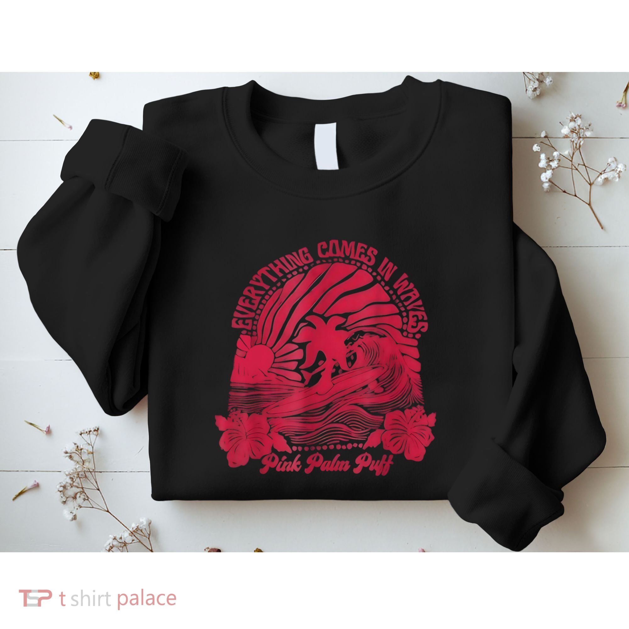Palm Puff Sweatshirt