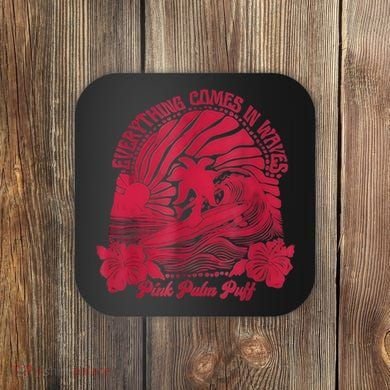 Palm Puff Coaster