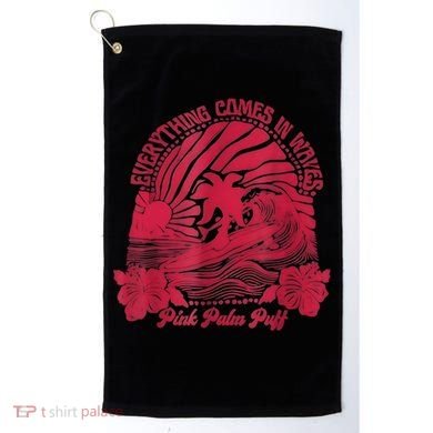 Palm Puff Golf Towel