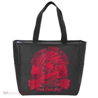 Palm Puff Tote Bag