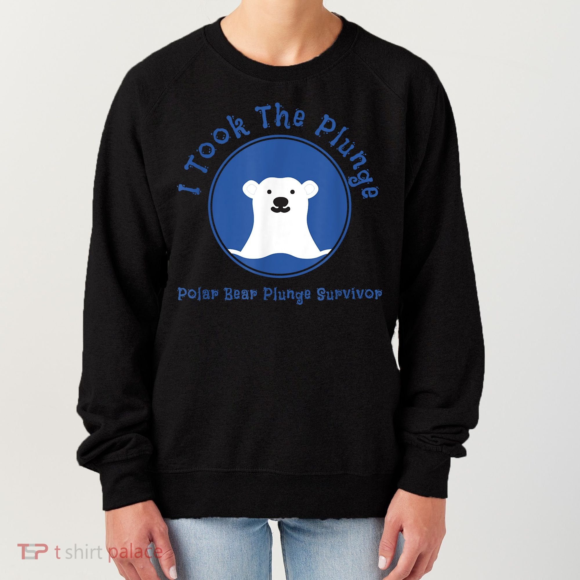 Polar Plunge Polar Bear I Took The Plunge Women's Sweatshirt
