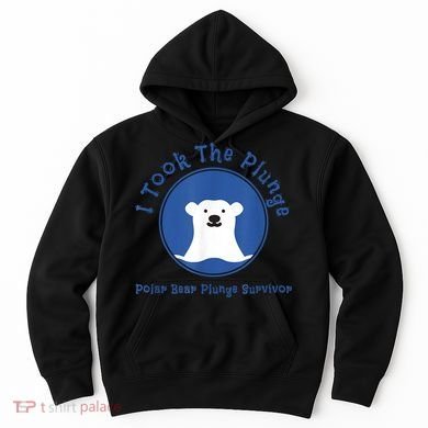 Polar Plunge Polar Bear I Took The Plunge Hoodie