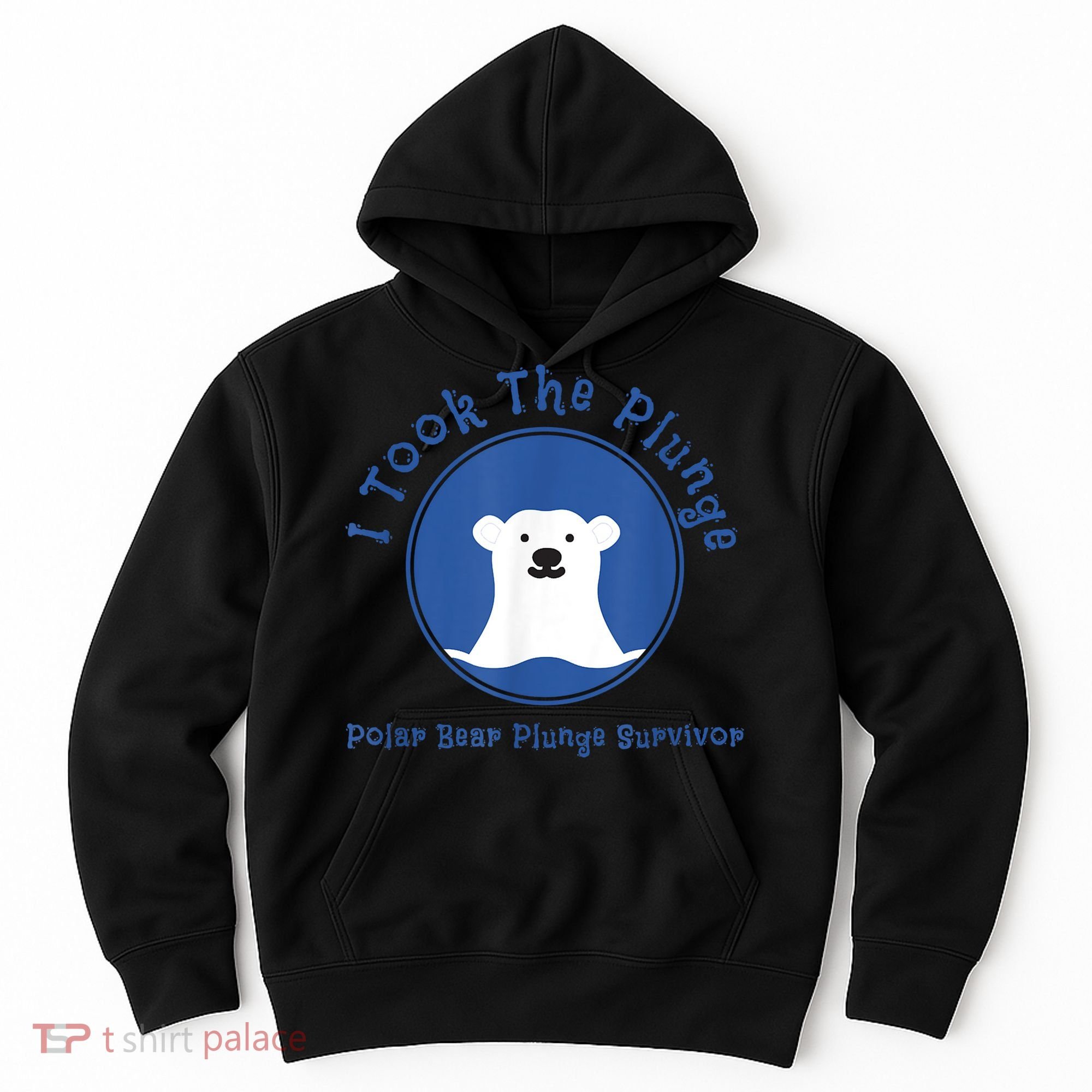 Polar Plunge Polar Bear I Took The Plunge Hoodie