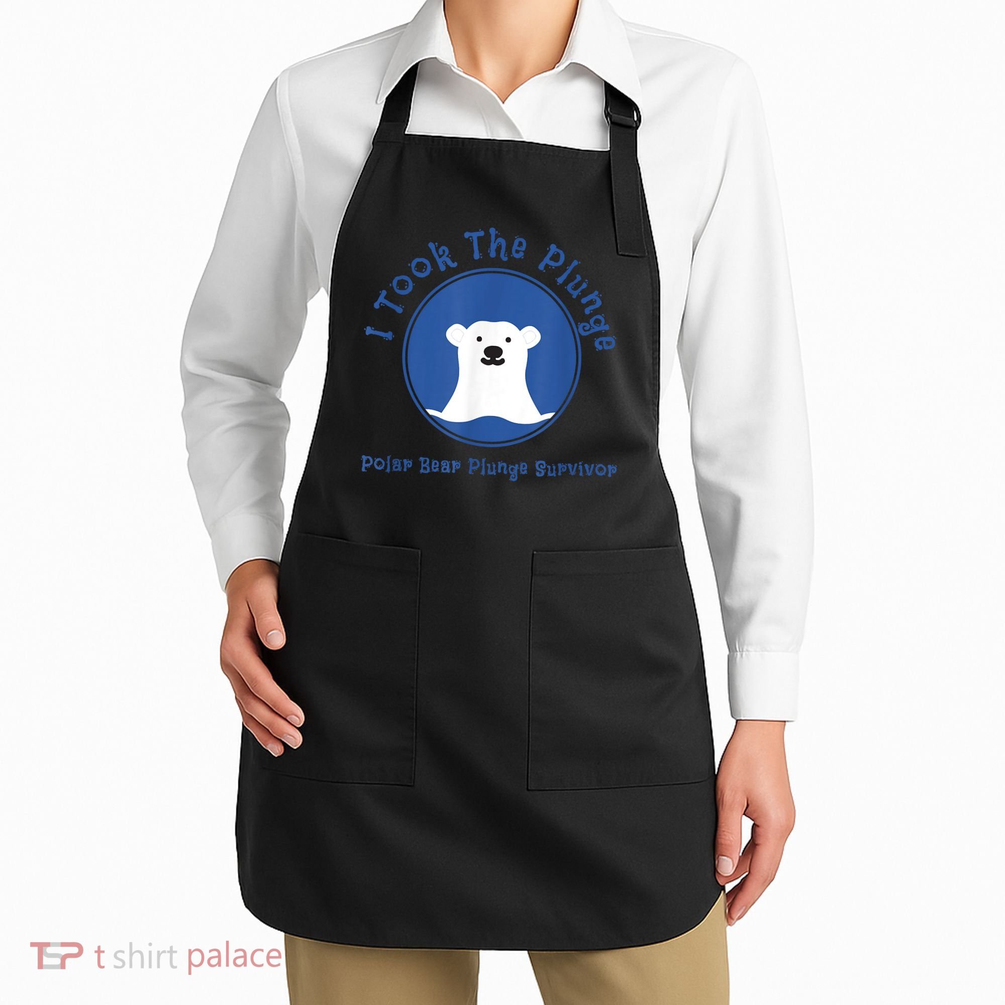 Polar Plunge Polar Bear I Took The Plunge Apron