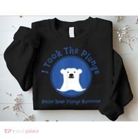 Polar Plunge Polar Bear I Took The Plunge Sweatshirt thumb 2