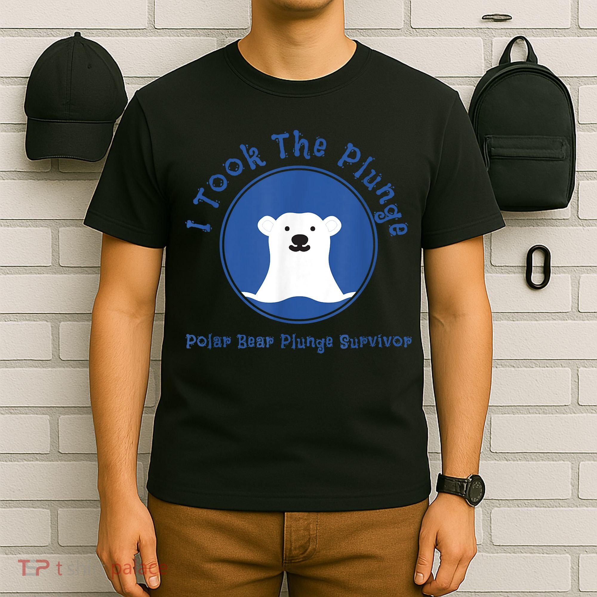 Polar Plunge Polar Bear I Took The Plunge T-Shirt