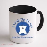 Polar Plunge Polar Bear I Took The Plunge Coffee Mug thumb 1