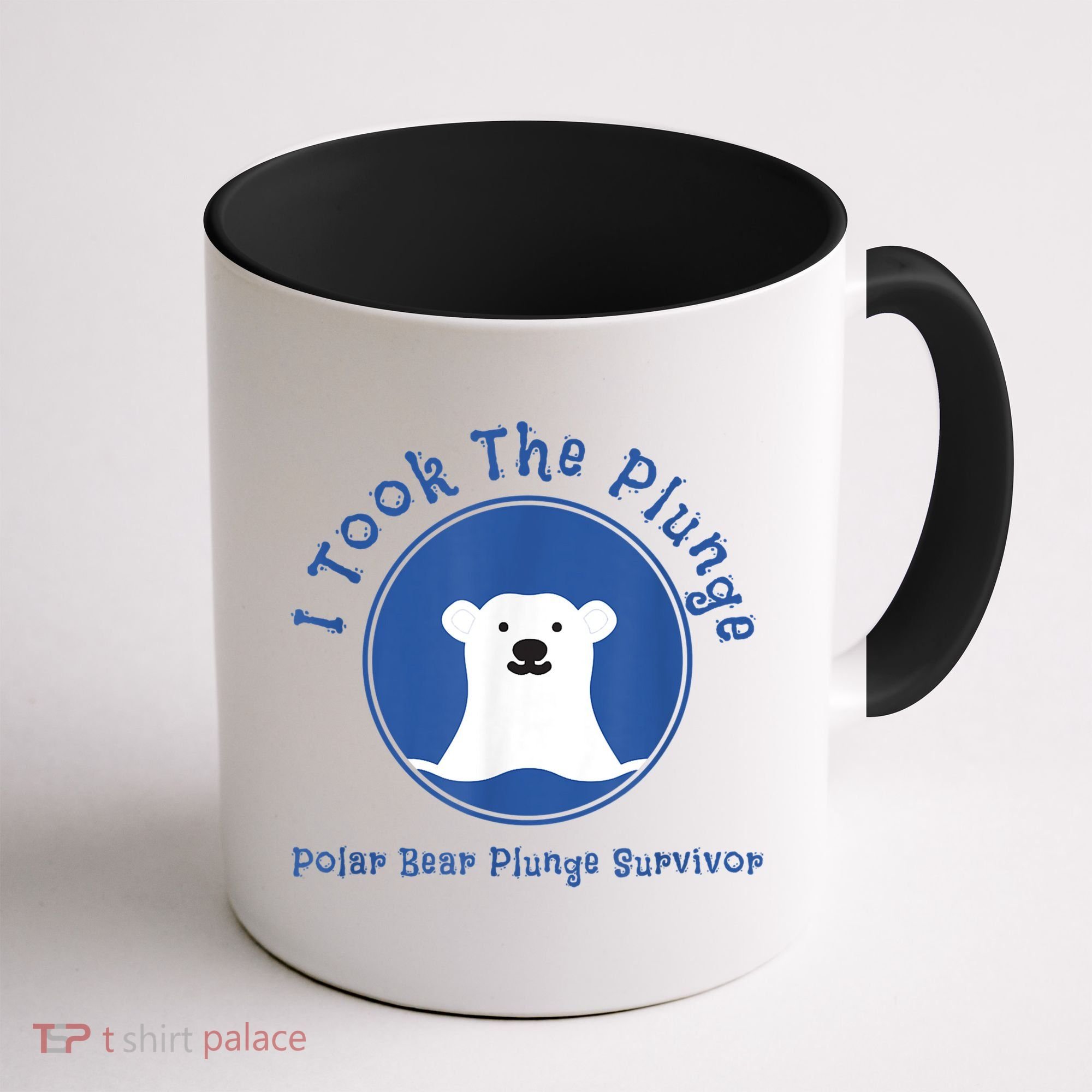 Polar Plunge Polar Bear I Took The Plunge Coffee Mug