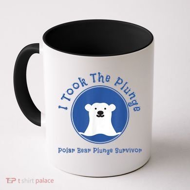 Polar Plunge Polar Bear I Took The Plunge Coffee Mug