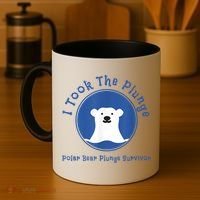 Polar Plunge Polar Bear I Took The Plunge Coffee Mug thumb 4