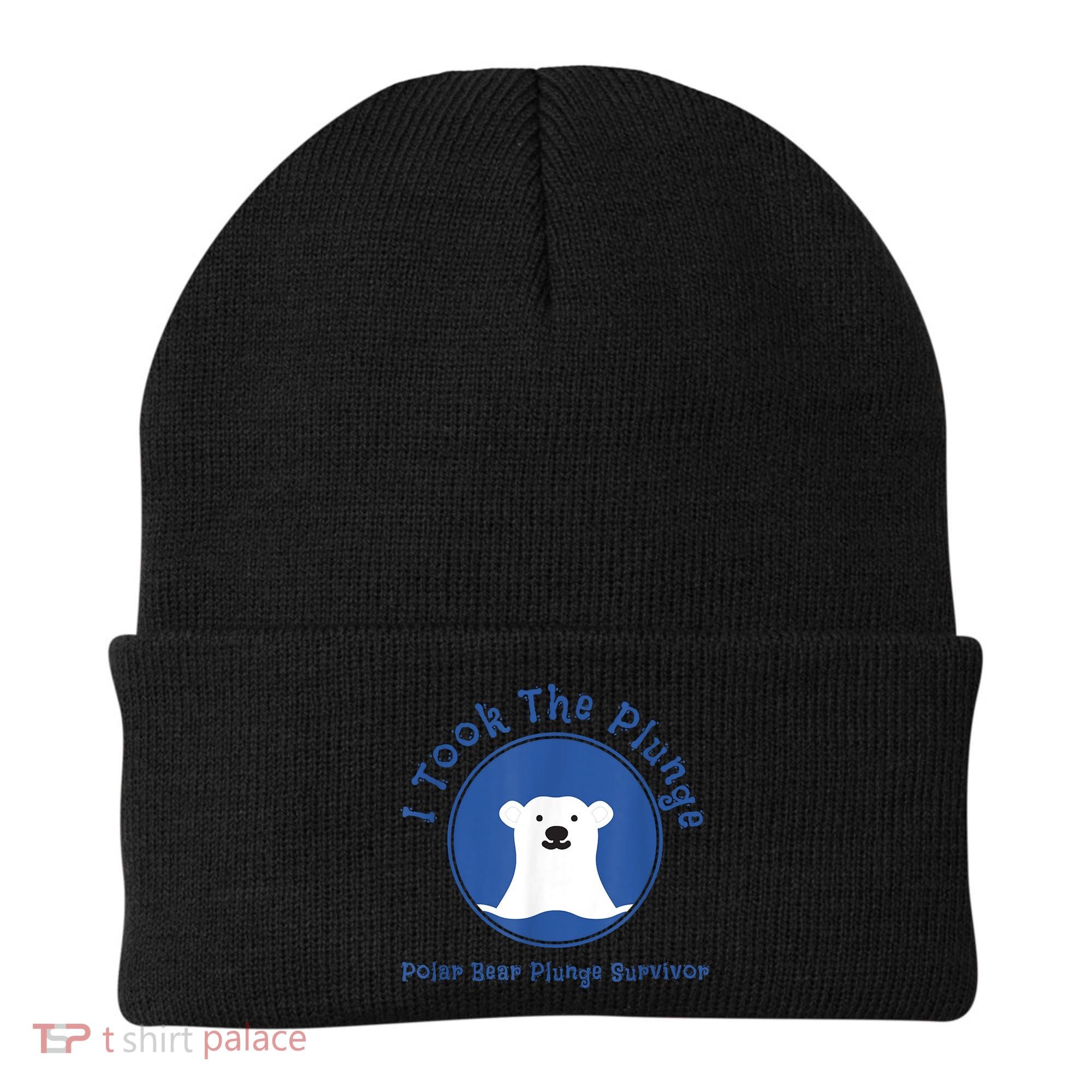 Polar Plunge Polar Bear I Took The Plunge Beanie