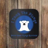 Polar Plunge Polar Bear I Took The Plunge Coaster thumb 0