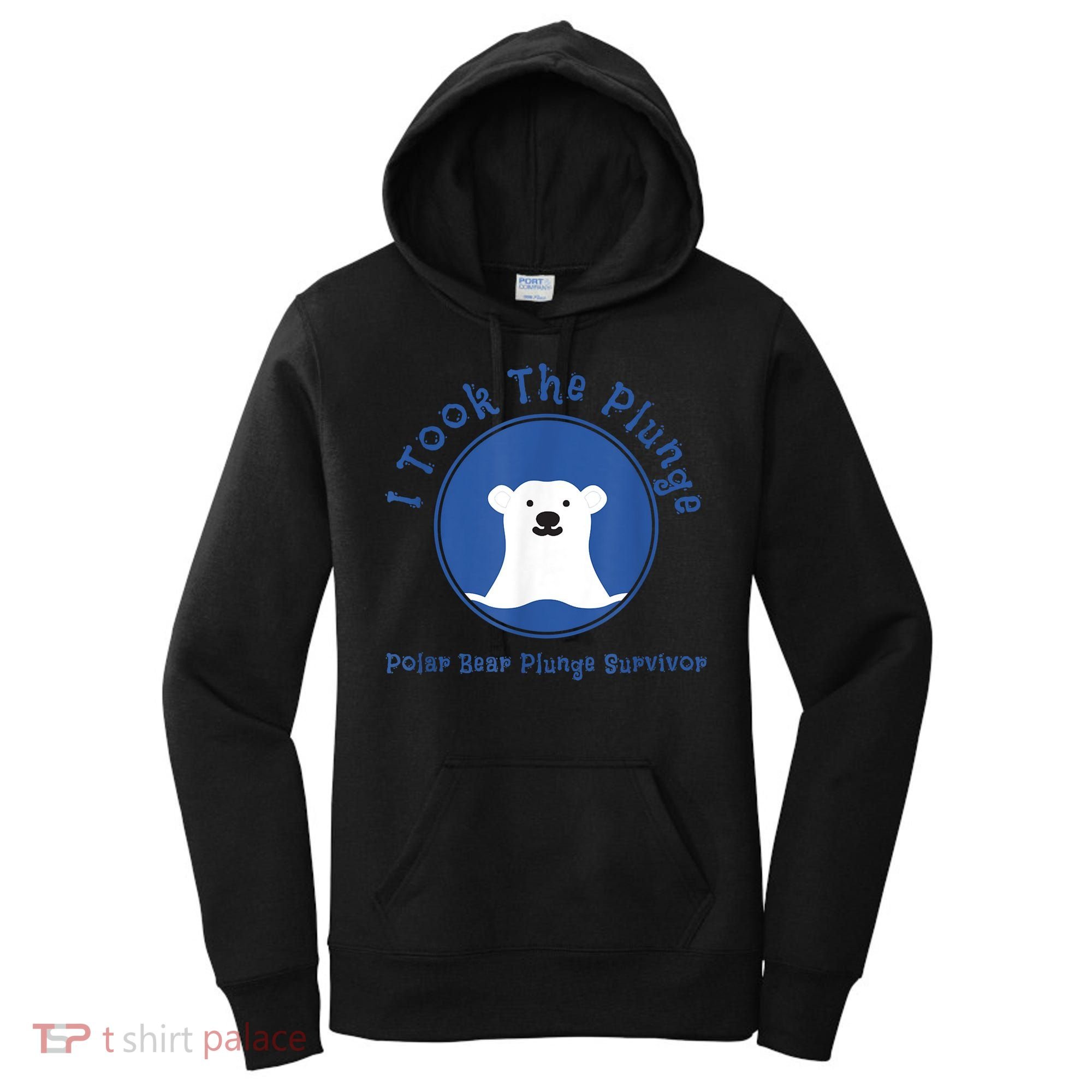 Polar Plunge Polar Bear I Took The Plunge Women's Hoodie