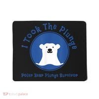 Polar Plunge Polar Bear I Took The Plunge Mousepad thumb 0