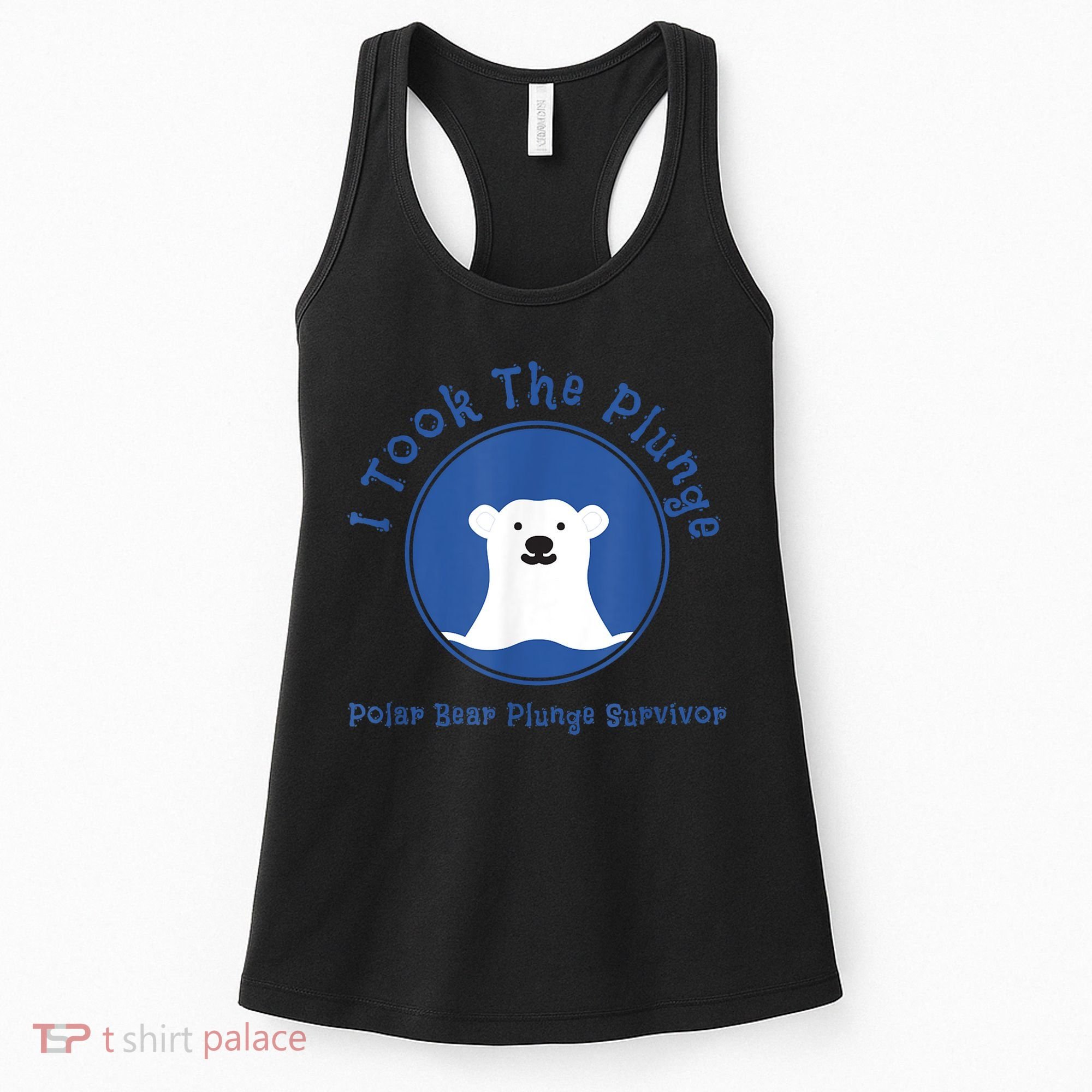 Polar Plunge Polar Bear I Took The Plunge Women's Tank Top