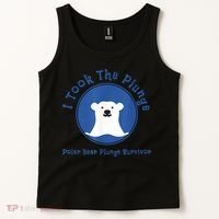 Polar Plunge Polar Bear I Took The Plunge Tank Top thumb 2