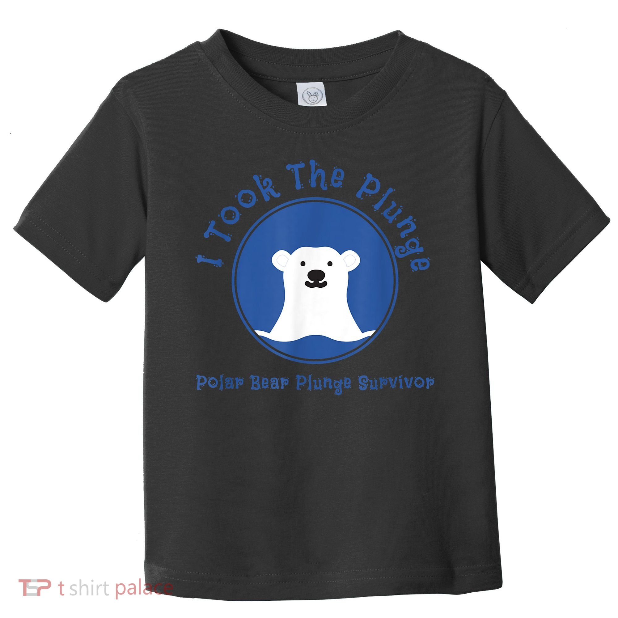 Polar Plunge Polar Bear I Took The Plunge Toddler T-Shirt
