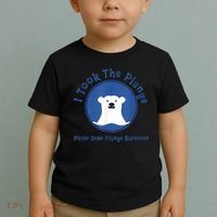 Polar Plunge Polar Bear I Took The Plunge Toddler T-Shirt thumb 2