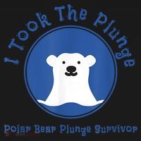 Polar Plunge Polar Bear I Took The Plunge Visor thumb 3