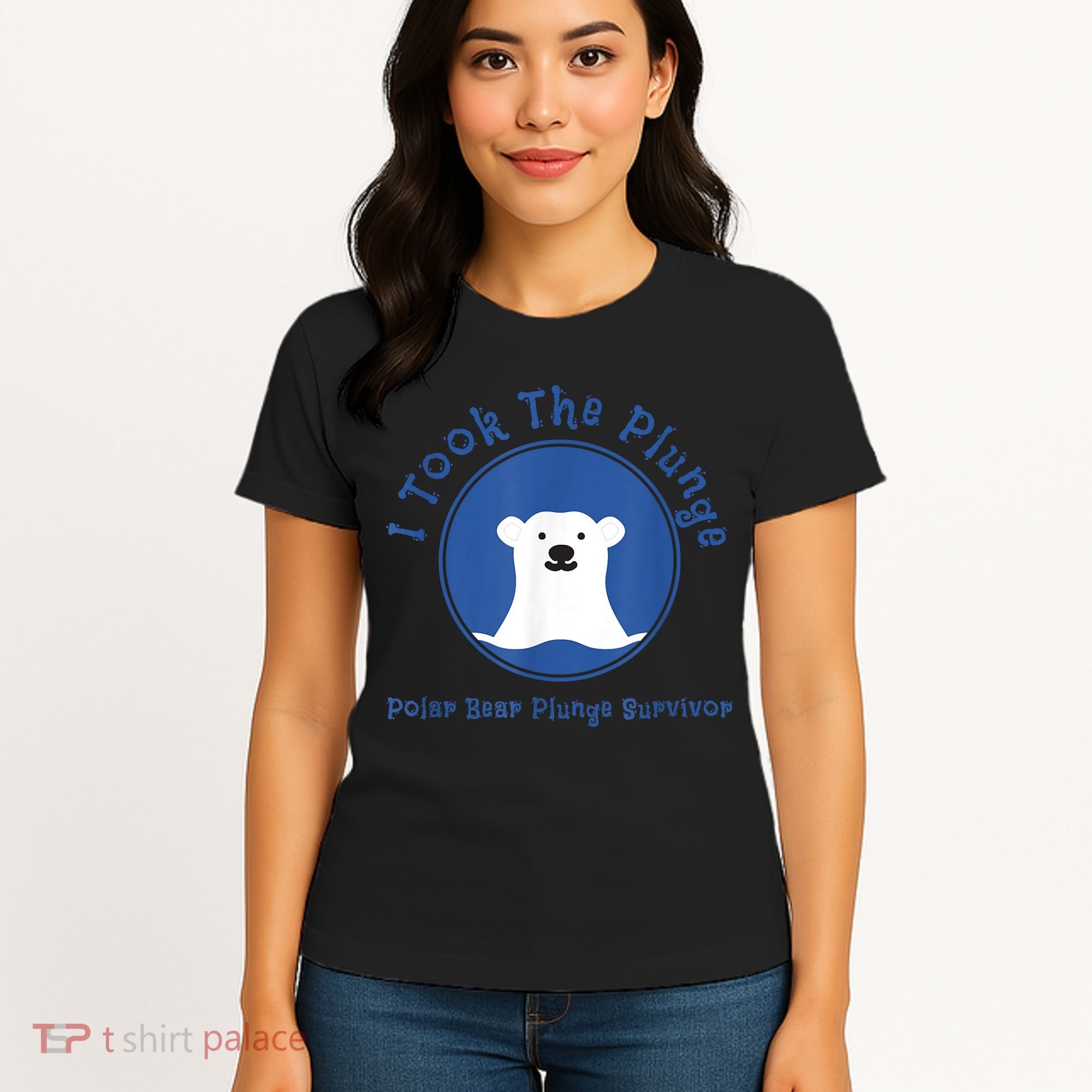 Polar Plunge Polar Bear I Took The Plunge Women's T-Shirt