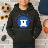 Polar Plunge Polar Bear I Took The Plunge Kids Hoodie thumb 2