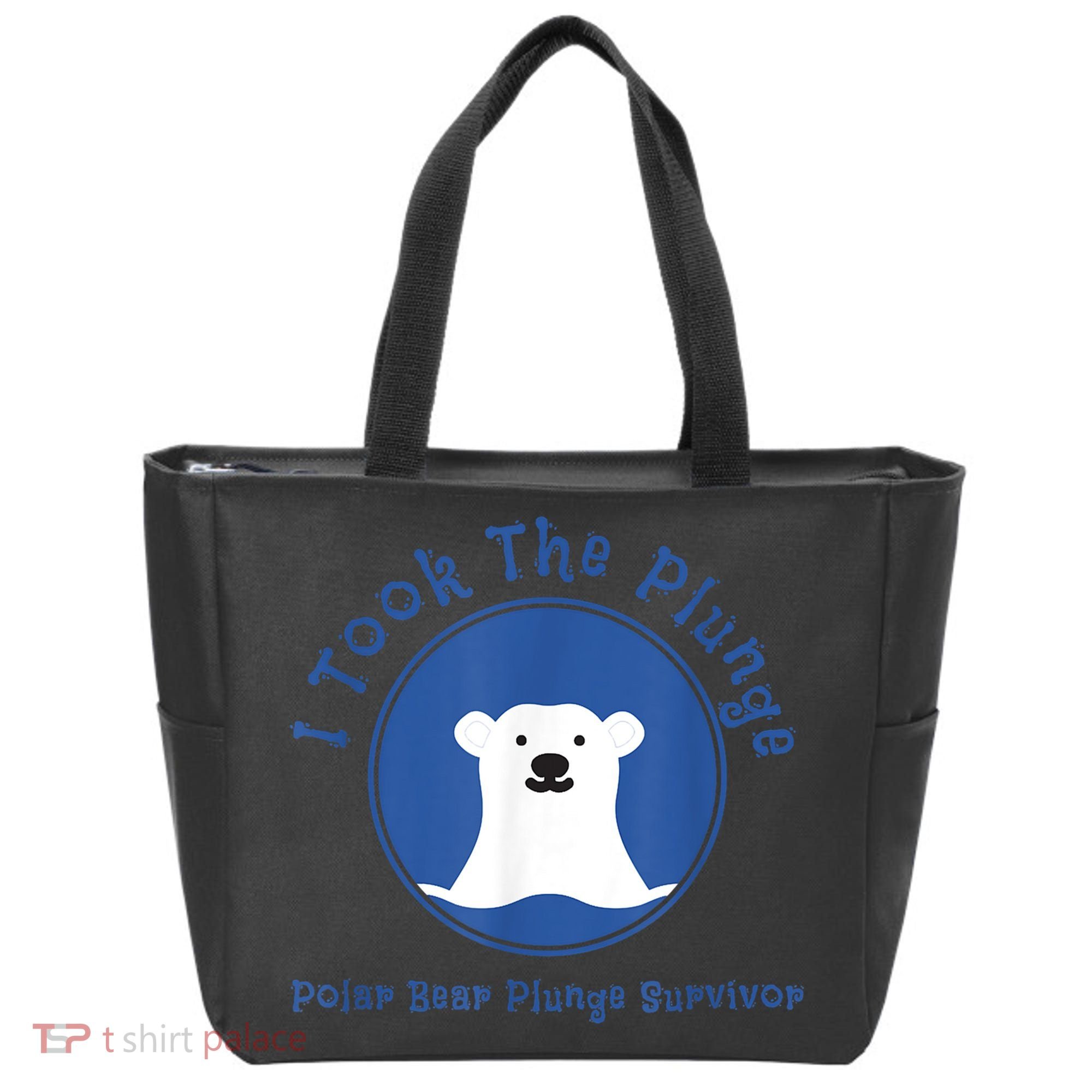 Polar Plunge Polar Bear I Took The Plunge Tote Bag