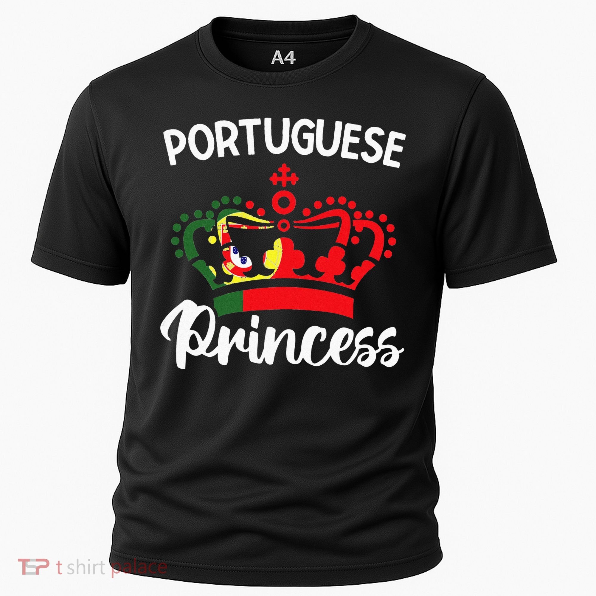 Princess Portugal Portuguese Cooling Performance Crew T-Shirt