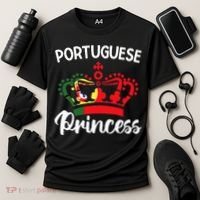 Princess Portugal Portuguese Cooling Performance Crew T-Shirt thumb 3