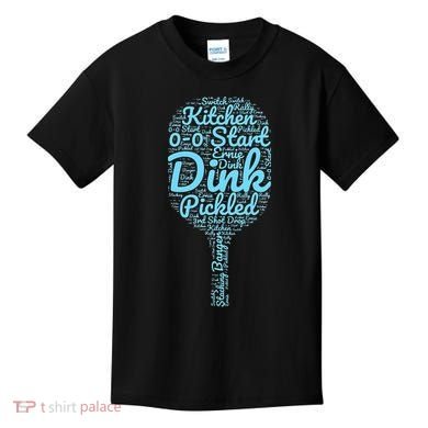 Pickleball Phrases Pickleball Kids T-Shirt