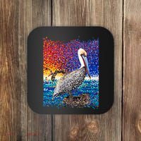 Pelican Pixelated Coaster thumb 0